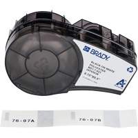 Harsh Environment Multi-Purpose Labels with Ribbon, Black Action Paper