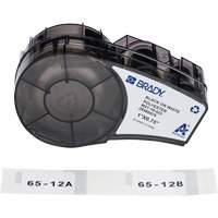 Harsh Environment Multi-Purpose Labels with Ribbon, Black Action Paper