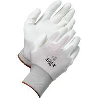 X-Site Coated Gloves, 6/X-Small, Polyurethane Coating, Nylon Shell Action Paper