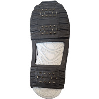 Brass Stride&reg; Non-Sparking Ice Cleats, Brass, Stud Traction, Small Action Paper