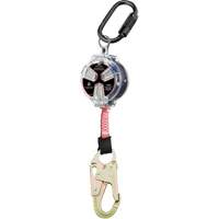 Dynamic Small Snap Hook Self-Retracting Lifeline, 6', Polyester, Swivel Action Paper
