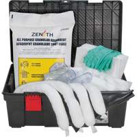 Tool Box Spill Kit, Oil Only, Bin, 31 US gal. Absorbancy Action Paper