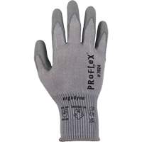 ProFlex 7024 Cut-Resistant Gloves, Size Small, 13 Gauge, Polyurethane Coated, Polyester/HPPE/Spandex Shell, ASTM ANSI Level A2/EN 388 Level B Action Paper