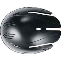 Skullerz 8950XL Bump Cap with Long Brim, Black Action Paper