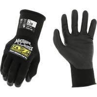 Speedknit Work Gloves, 7, Polyurethane Coating, 15 Gauge, Nylon Shell Action Paper