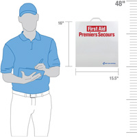 SmartCompliance&reg; First Aid Cabinet, Meets CSA Z1220-17 Type 3 High-Risk Environment, Small (2-25 Workers) Action Paper