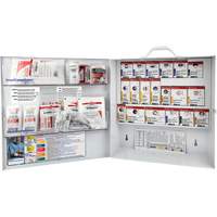 SmartCompliance&reg;  First Aid Cabinet, Meets CSA Z1220-17 Type 2 Low-Risk Environment, Medium (26-50 Workers) Action Paper