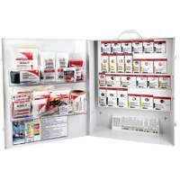 SmartCompliance&reg;  First Aid Cabinet, Meets CSA Z1220-17 Type 3 High-Risk Environment, Medium (26-50 Workers) Action Paper