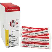 SmartCompliance&reg; Refill Adhesive Bandages, Rectangular/Square, 3", Fabric, Non-Sterile Action Paper