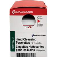 SmartCompliance&reg; Refill Cleansing Wipes, Towelette, Hand Cleaning Action Paper