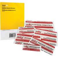 SmartCompliance&reg; Refill Adhesive Bandages, Assorted, Fabric/Plastic, Non-Sterile Action Paper