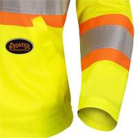 5999JW Women's Traffic Safety Jacket, Polyester, High Visibility Lime-Yellow, X-Small Action Paper