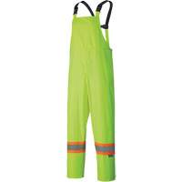 5599 Lightweight Waterproof Rain Suit, Polyester/PVC, X-Small, High Visibility Lime-Yellow Action Paper