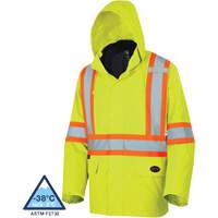 5633 The Rock 3-in-1 Parka, High Visibility Lime-Yellow, X-Small Action Paper