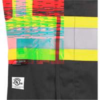 7729 FR-Tech&reg; Flame-Resistant Arc Safety Vest, Small, Black, 10 cal/cm² Action Paper