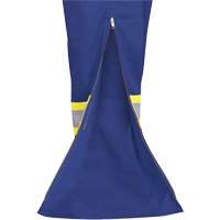 7706 Combinaison ignifuge FR-Tech avec fermetures &agrave; glissi&egrave;re aux jambes, Taille 36, Bleu royal, 9,7 cal/cm² Action Paper