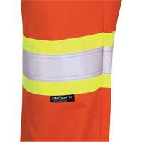 7763 FR-Tech&reg; 88/12 Arc Rated High-Visibility Safety Pants, 30, x 30, High Visibility Orange, 9.7 cal/cm² Action Paper