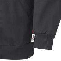 337 Flame-Resistant Zip Style Hoodie, Men's, X-Small, Black, 22 cal/cm² Action Paper