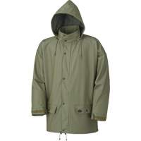 D7000 Stretch Rain Jacket, Polyurethane, X-Small, Green Action Paper