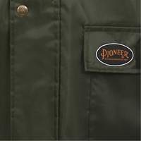D8120J Nailhead Ripstop Tree Planter Hooded Jacket, Polyester/PVC, X-Small, Green Action Paper