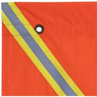 353 Flag with Reflective Tape, Polyester Action Paper