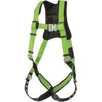 FBH-60120A PeakPro Series Safety Harness, CSA Certified, Class A, 400 lbs. Cap. Action Paper