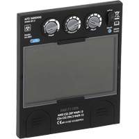 Advantage Plus Large Variable Shade Auto Darkening Filter, 5-1/4" W x 4-1/2" H Viewing Area, For Use With S26200 Action Paper