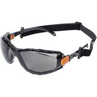 XPS502 Lunettes de s&eacute;curit&eacute; &eacute;tanches, Lentille Fum&eacute;e, Antibu&eacute;e/Anti-&eacute;gratignures Action Paper