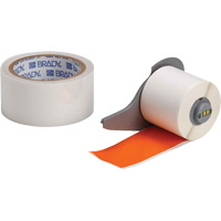 Ruban adh&eacute;sif polyvalent ToughStripe ultra-robuste avec pellicule de protection, Polyester, Orange, Largeur de 2" Action Paper