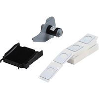 Raised Panel Labels, Polyester, 1.2" L x 1.9" H, White Action Paper