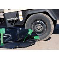 Berme Ultra-Containment Berm, Capacit&eacute; 179 gal. US, 4' la x 6' lo x 12" h, Paroi &agrave; piquets Action Paper