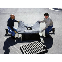 Recycled Ultra-Drain Guard&reg; Catch Basin Insert, Oil & Sediment, 48" L x 36" W Action Paper