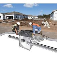 High Capacity Ultra-Drain Guard&reg; Catch Basin Insert, Oil & Sediment, 60" L x 60" W Action Paper