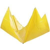 Ultra-Drip Diverter&reg; Roof Drip Diverter, 7' L x 7' W, Vinyl Action Paper