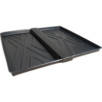 Double-Tray Ultra-Rack Containment Tray&reg;, 48" L x 44" W x 2.8" H, 16 US gal. Spill Capacity Action Paper