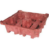 Bassin de retenue UltraSpill King (seulement), 51" lo x 51" la, 85 gal. US Capacit&eacute; Action Paper