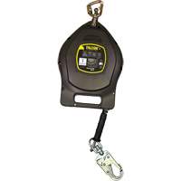 Falcon+ Self-Retracting Lifeline, 50', Galvanized Steel, Swivel Action Paper