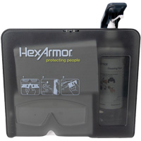 Wall Mounted Eyewear Cleaning Station, Metal, 11.8" L x 10.4" H Action Paper
