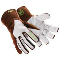 Gants de soudage HeatArmor 5054, Cuir fleur de ch&egrave;vre, Taille Petit/7 Action Paper