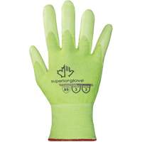 Gants haute visibilit&eacute; r&eacute;sistants &agrave; la coupe S21TXUGFN, Taille 5/2T-petit, Calibre 21, Rev&ecirc;tement Nitrile, Enveloppe en TenActiv, ASTM ANSI niveau A9 Action Paper
