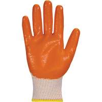 Dexterity&reg; Gloves, 6/X-Small, Foam Nitrile Coating, 15 Gauge, Cotton Shell Action Paper