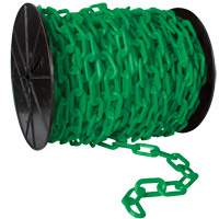 Chaîne de s&eacute;curit&eacute; en plastique robuste, Jaune Action Paper