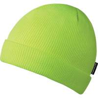 5567A Toque, Acrylic Lining, One Size, High-Visibility Lime-Yellow Action Paper
