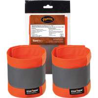 140A High-Visibility Orange Adjustable 14" X 4" Reflective Armband Action Paper