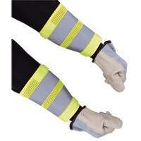 164A High-Visibility Yellow 8" Traffic Cuffs Action Paper