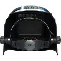 Leadhead&reg; Auto Darkening Welding Helmet, 3.8" L x 3.4" W View Area, 9 - 13 Shade Range Action Paper