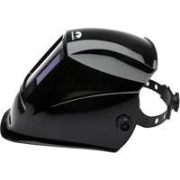 Leadhead&reg; Auto Darkening Welding Helmet, 3.8" L x 3.4" W View Area, 9 - 13 Shade Range, Black Action Paper