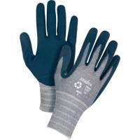 Gants &eacute;cologiques enduits et l&eacute;gers, 7, R&ecirc;vetement Mousse de nitrile, Calibre 15, Enveloppe en Polyester/rPET Action Paper