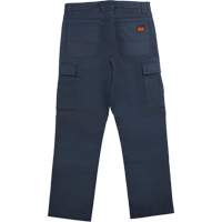 WP100 Work Pants, Cotton/Spandex, Navy Blue, Size 0, 30 Inseam Action Paper