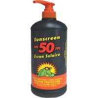 Sunscreen, SPF 50, Lotion Action Paper